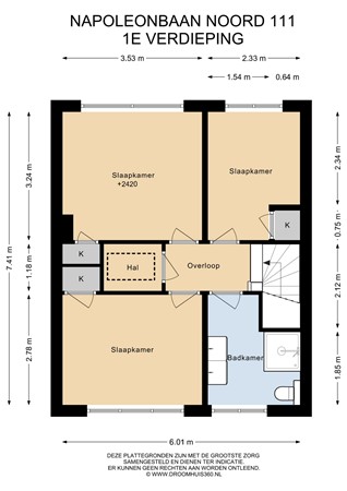 Floorplan - Napoleonbaan Noord 111, 6163 VM Geleen